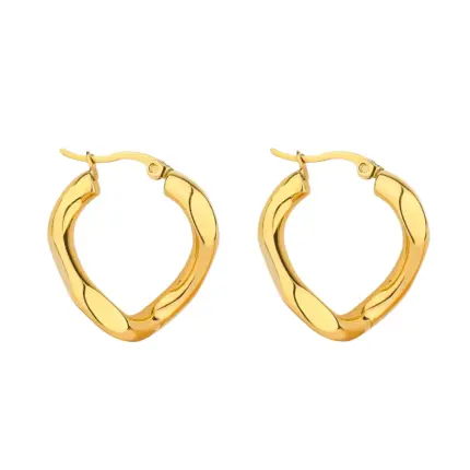 Twisted Hoop Earrings